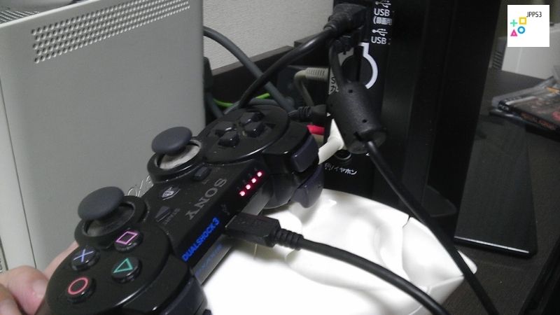 ps3 コントローラー 充電 できない